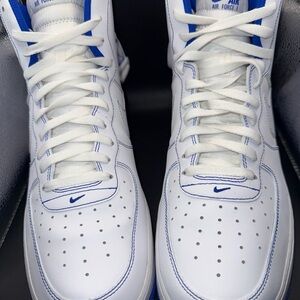 Size 13 - Nike Air Force 1 High Royal Blue, CV1753-101, Clean, Excellent, No Box